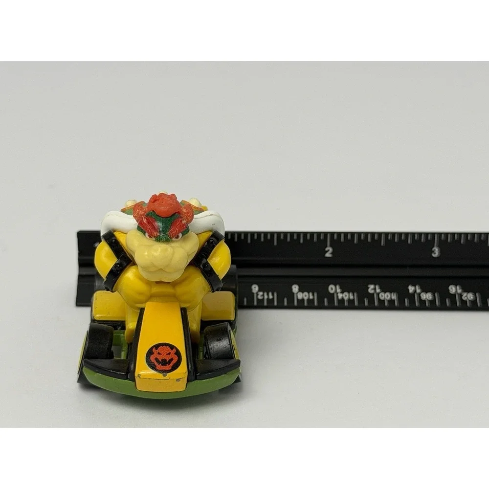 2022 HOT WHEELS MARIO KART STANDARD KART BOWSER YELLOW DIECAST 2 1/4
